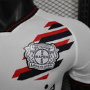 Camisa Bayer Leverkusen Away 2023/24 - Castore Jogador Masculina - Branca/Preta