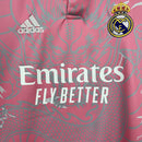 Conjunto Kit Infantil Real Madrid Edição Especial 2023/24 - Adidas Torcedor - Rosa/Branca