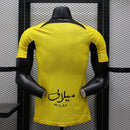 Camisa Ittihad Home 2024/25 - Nike Jogador Masculina - Amarela/Preta