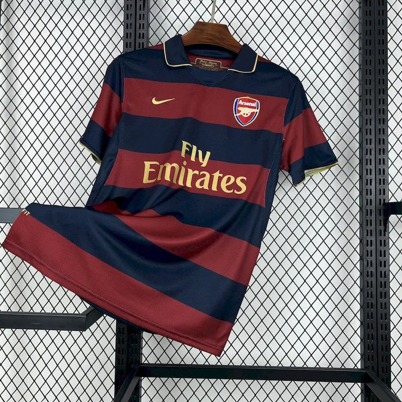 Camisa Arsenal Third 2007/08 - Nike Retrô Masculina - Bordo/Azul