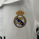 Conjunto Kit Infantil Real Madrid Home 2016/17 - Adidas Retrô - Branca/Azul