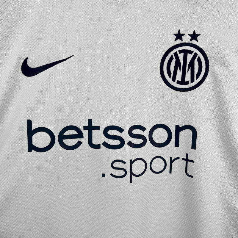 Camisa Inter de Milão Away 2024/25 - Nike Torcedor Masculina - Branca/Azul