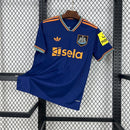 Camisa NewCastle Third 2025/26 - Adidas Torcedor Masculina - Azul/Laranja