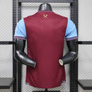 Camisa West Ham Home 2026/27 - New Balance Jogador Masculina - Bordo/Azul