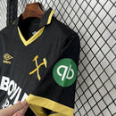 Camisa Pronta Entrega West Ham Edição Black 2025/26 - Umbro Torcedor Masculina - Preta/Dourado