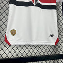 Conjunto Kit Infantil São Paulo Home 2025/26 - New Balance Torcedor - Branca/Vermelha