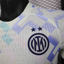 Camisa Inter de Milão Away 2025/26 - Nike Jogador Masculina - Branca/Azul