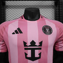 Camisa Inter Miami Home 2025/26 - Adidas Jogador Masculina - Rosa/Preta