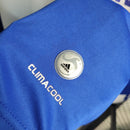 Camisa Palmeiras Manga Longa 2014/15 - Adidas Retrô Masculina - Azul/Branca