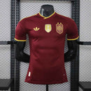 Camisa Seleção Espanha Third 2026/27 - Adidas Jogador Masculina - Bordo/Dourada