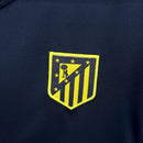 Conjunto Kit Infantil Atlético de Madrid Away 2025/26 - Nike Torcedor - Azul/Amarela