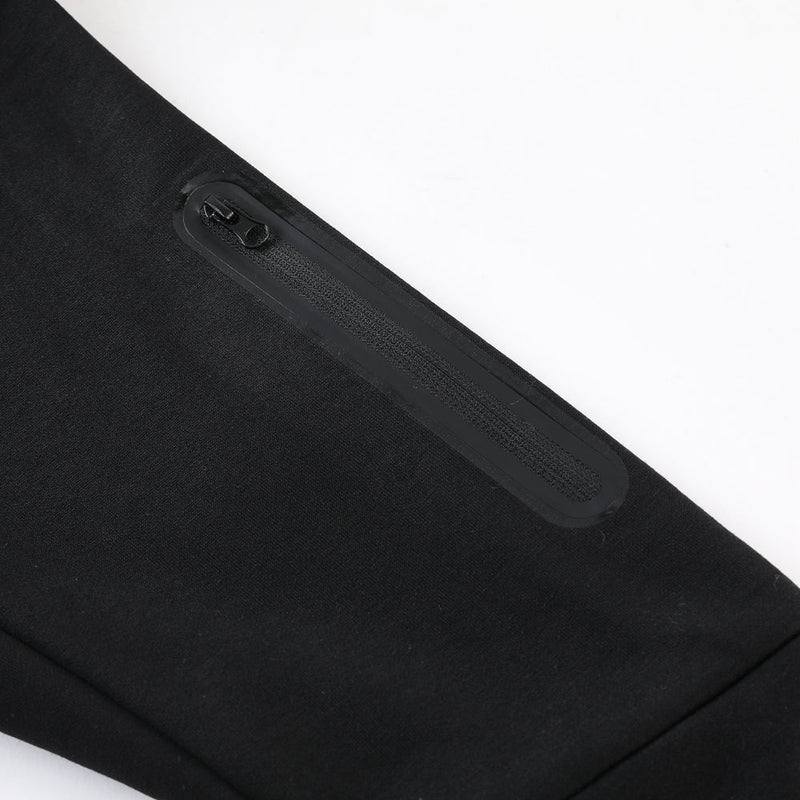 Kit Conjunto Nike Tech Fleece - Jaqueta e Calça- Preta
