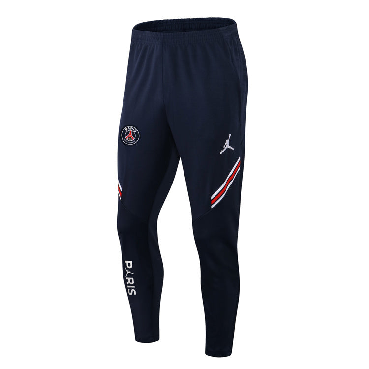 Conjunto Half Ziper PSG 2022/23 - Jordan Jaqueta + Calça - Branca/Azul