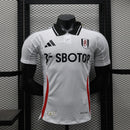 Camisa Fulham Home 2024/25 - Adidas Jogador Masculina - Branca/Preta