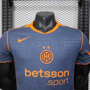 Camisa Inter de Milão Third 2025/26 - Nike Jogador Masculina - Azul/Laranja