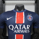 Camisa PSG Home 2024/25 - Nike Jogador Masculina - Azul/Vermelha