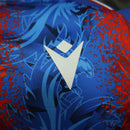 Camisa Crystal Palace Home 2024/25 - Jogador Masculina - Azul/Vermelha