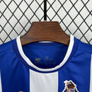 Conjunto Kit Infantil Porto Home 2025/26 - New Balance Torcedor - Azul/Branca