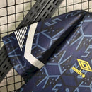 Camisa Seleção Escócia Home 1992\93 - Umbro Retrô Masculina - Azul/Branca