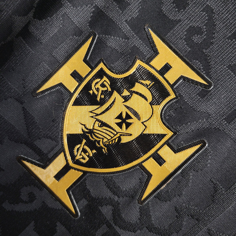 Camisa Vasco Especial 2022/23 - Kappa Torcedor Masculina - Preta/Dourada