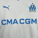 Camisa Olympique Marseille Home 2025/26 - Puma Torcedor Masculina - Branca/Azul
