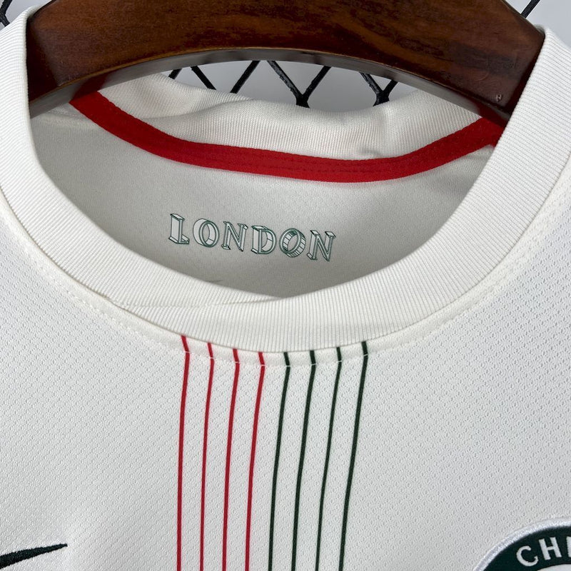 Camisa Chelsea Away 2025/26 - Nike Torcedor Masculina - Bege