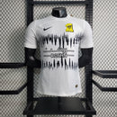 Camisa Ittihad Away 2023/24 - Nike Jogador Masculina - Branca/Preta