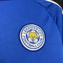 Camisa Leicester City Home 2024/25 - Adidas Torcedor Masculina - Azul/Branca