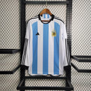 Camisa Manga Longa Seleção Argentina Home 2022/23 - Adidas Torcedor Masculina - Azul/Branca