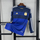 Camisa Manga Longa Seleção Argentina Away 2014/15 - Adidas Retrô Masculina - Azul