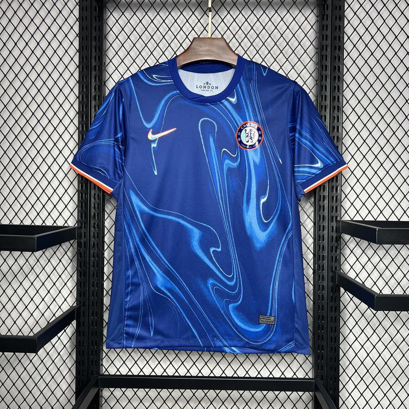 Camisa Chelsea Home 2024/25 - Nike Torcedor Masculina - Azul