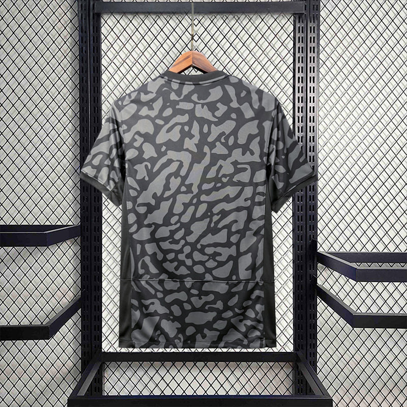 Camisa PSG Third 2024/25 - Jordan Torcedor Masculina - Cinza/Branca