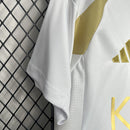 Camisa Pronta Entrega Al-Nassr Third - Adidas Torcedor Masculina - Branca/Dourado