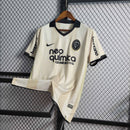 Camisa Corinthians Edição Especial Centenária 2010/11 - Nike Retrô Masculina - Bege/Preta