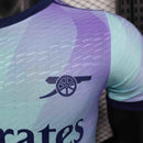 Camisa Arsenal Third 2025/26 - Adidas Jogador Masculina - Azul/Roxa