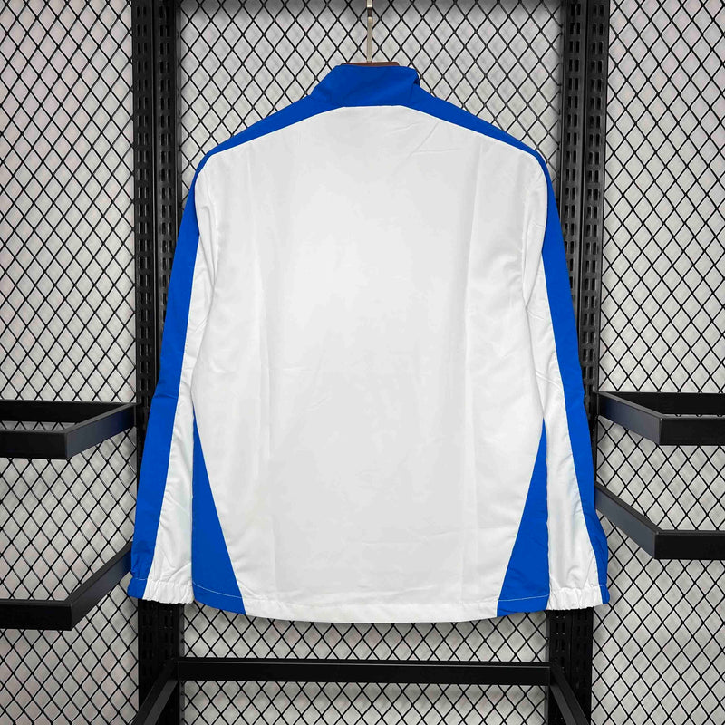 Jaqueta Corta Vento Seleção Brasil Nike - Branca/Azul