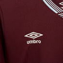 Camisa Pronta Entrega West Ham Home 2025/26 - Umbro Torcedor Masculina - Bordo/Azul
