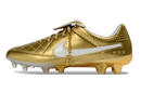 Chuteira Campo Nike Tiempo Legend - Dourada/Branca