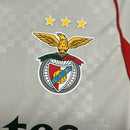 Camisa Pronta Entrega Benfica Away 2025/26 - Adidas Torcedor Masculina - Bege/Preta