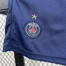 Conjunto Kit Infantil PSG Home 2024/25 - Nike Torcedor - Azul/Vermelha