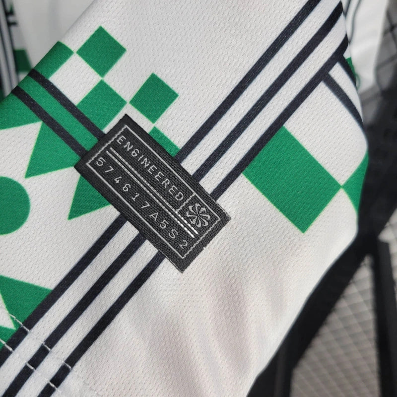 Camisa Seleção Nigéria 2024/25 - Nike Torcedor Masculina - Branca/Verde
