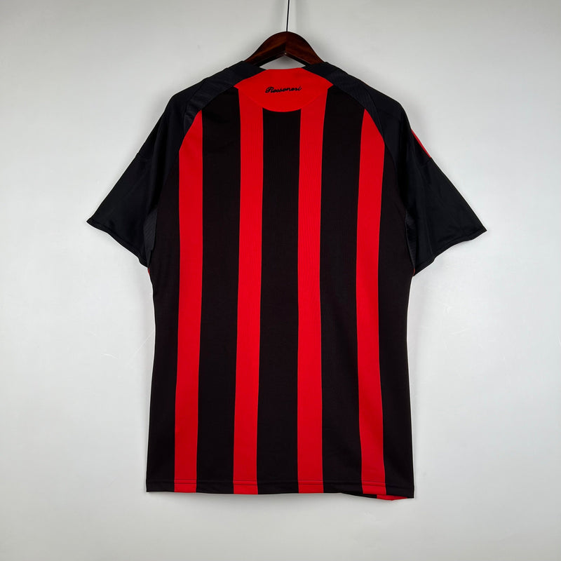 Milan-Adidas-Vermelha/Preta-bwin-Retrô-2008/09-Rossaneri