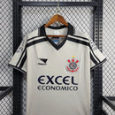 Camisa Corinthians Home 1998/99 - Penalty Retrô Masculina - Bege/Branca