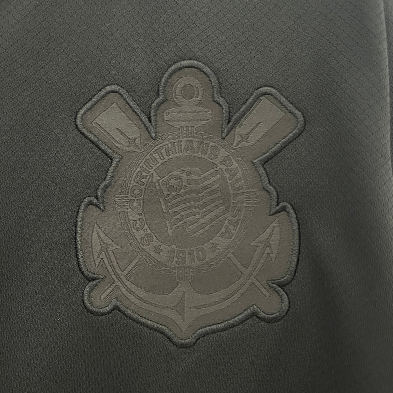 Camisa Corinthians Away 2024/25 - Nike Torcedor Masculina - Preta