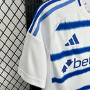 Camisa Pronta Entrega Cruzeiro Away 2025/26 - Adidas Torcedor Masculina - Branca/Azul