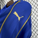 Camisa Leicester City Home 2016/17 - Puma Retrô Masculina - Azul/Dourada