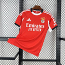 Camisa Pronta Entrega Benfica Home 2025/26 - Adidas Torcedor Masculina - Vermelha/Branca