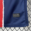 Conjunto Kit Infantil PSG Home 2024/25 - Nike Torcedor - Azul/Vermelha