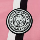 Camisa Leicester City Away 2025/26 - Adidas Torcedor Masculina - Rosa/Preta