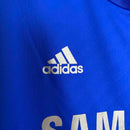 Camisa Manga Longa Chelsea Home 2012/13 - Adidas Retrô Masculina - Azul/Dourada